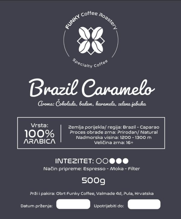 Premium kava Brasil Caramelo